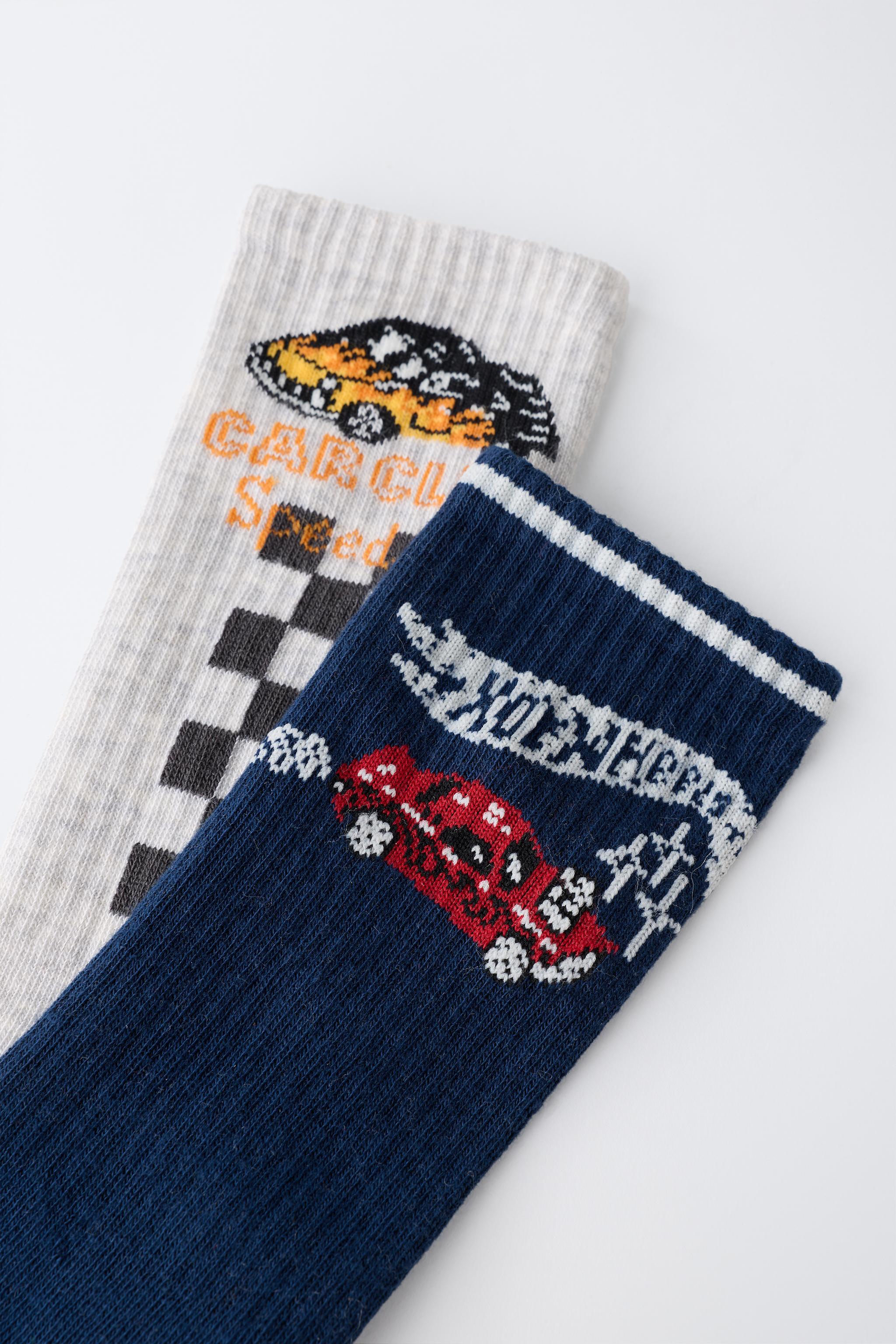 HOT WHEELS MATTEL © 2-PACK CREW SOCKS