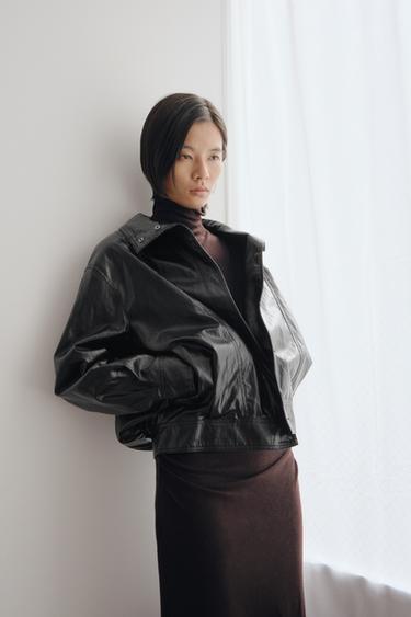 ZW COLLECTION ボンバージャケットブラックZaraのZW COLLECTION ボンバージャケット - ブラック