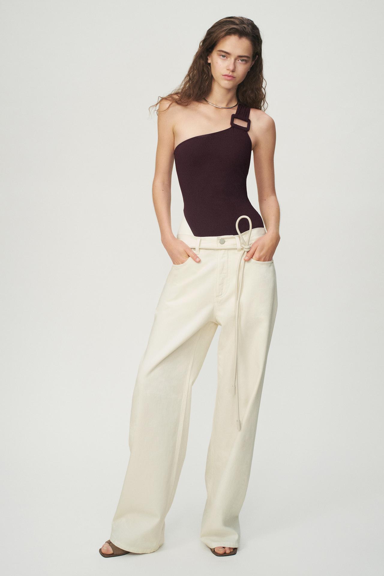 АСИММЕТРИЧНЫЙ КУПАЛЬНИК С КОЛЬЦОМ – THE ITEM ZARA WOMAN
