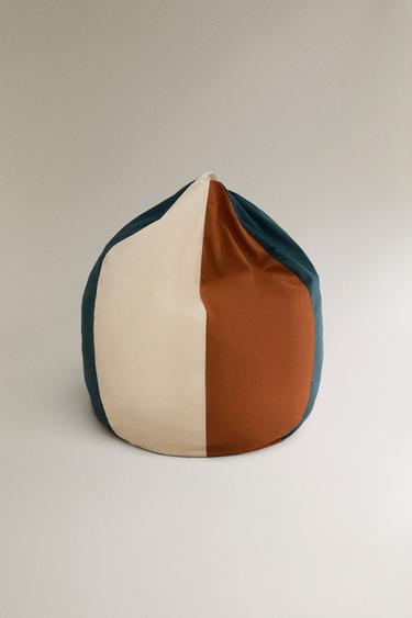 CHILDREN'S POUFFE - Multicoloured by Zara