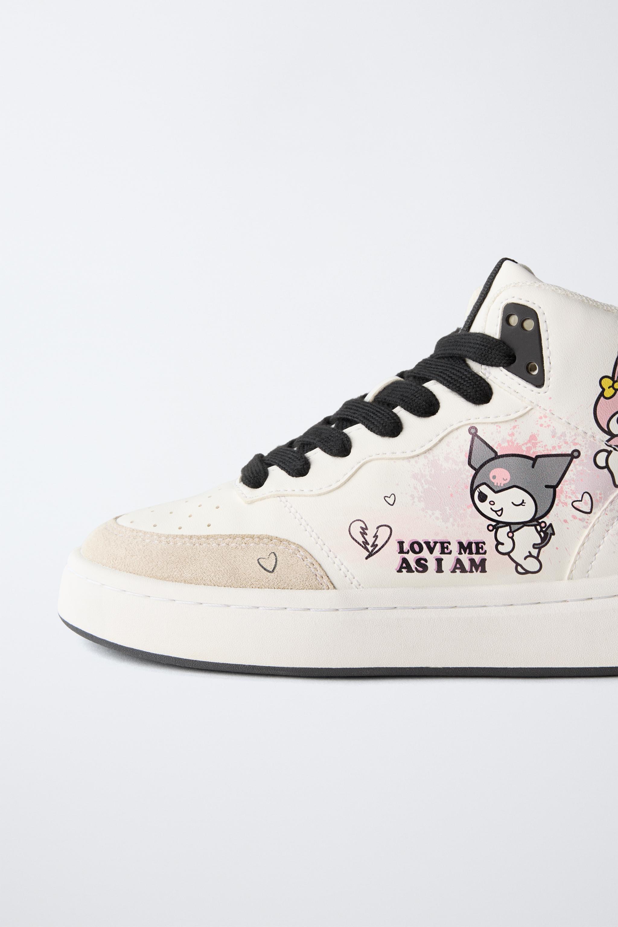 TÊNIS KUROMI © SANRIO - Branco | ZARA Brasil