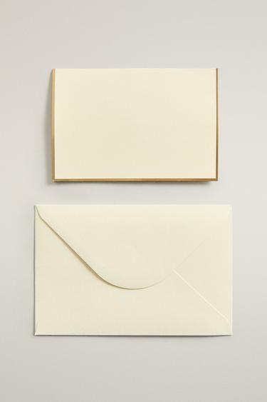 PACK OF CHRISTMAS CARDS AND ENVELOPES (PACK OF 8) — White 2