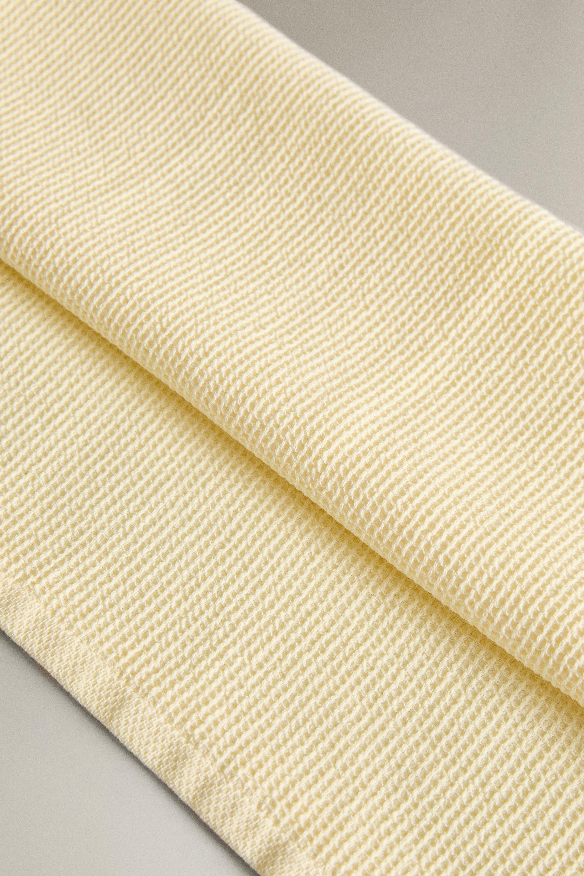 SERVIETTE DE BAIN MICRO WAFFLE