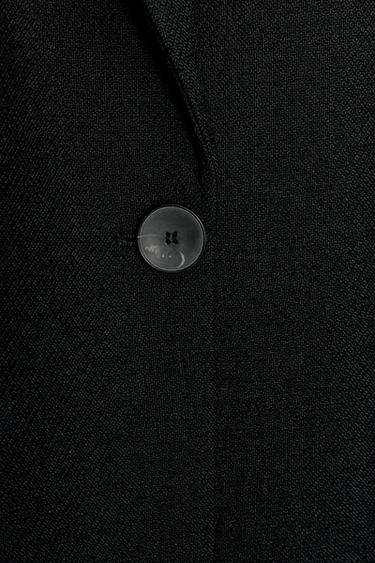 100% WOOL LIMITED EDITION COAT - Black by Zara - Image 8