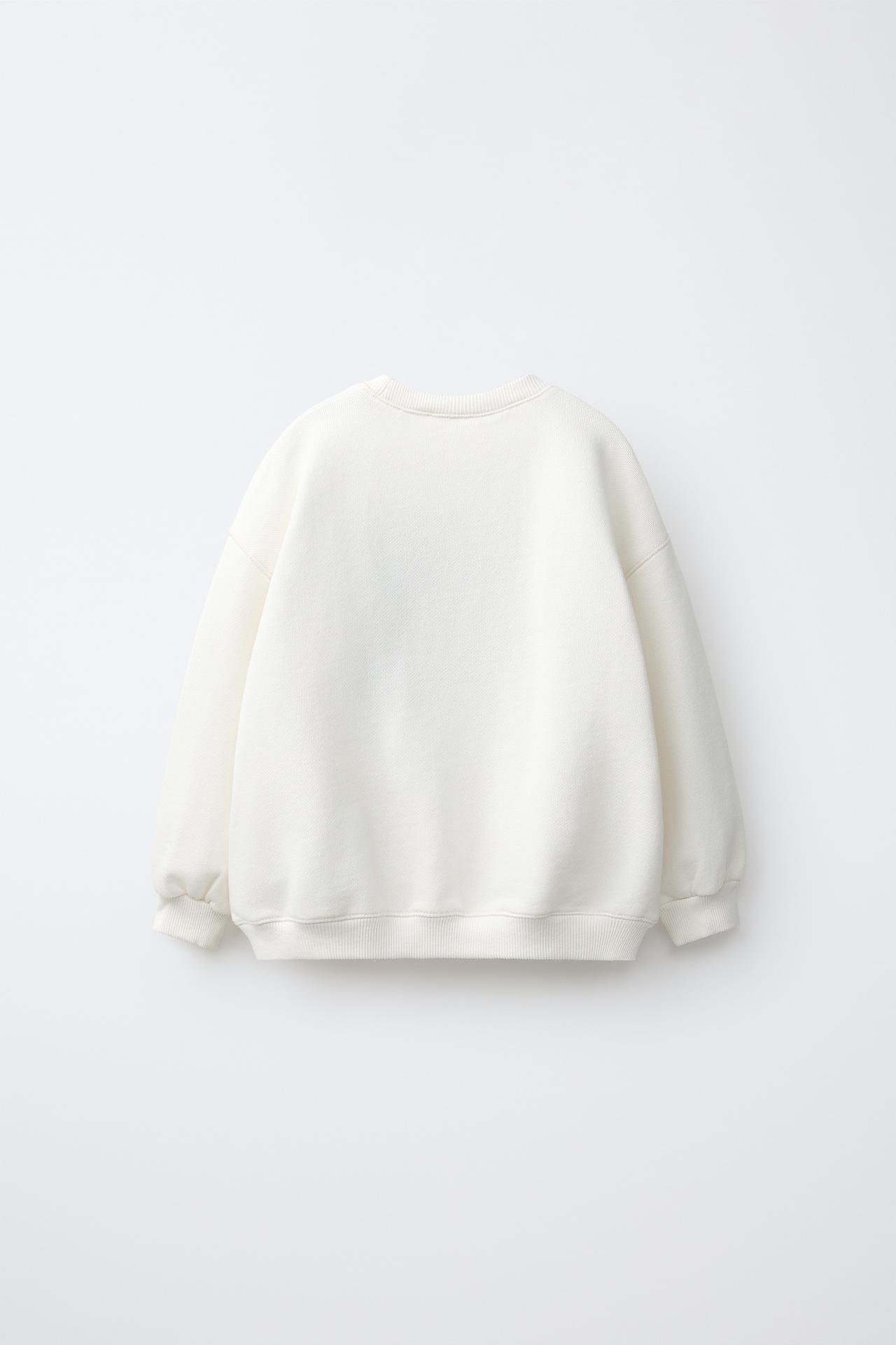 MICKEY MOUSE © DISNEY SWEATSHIRT — Ecru