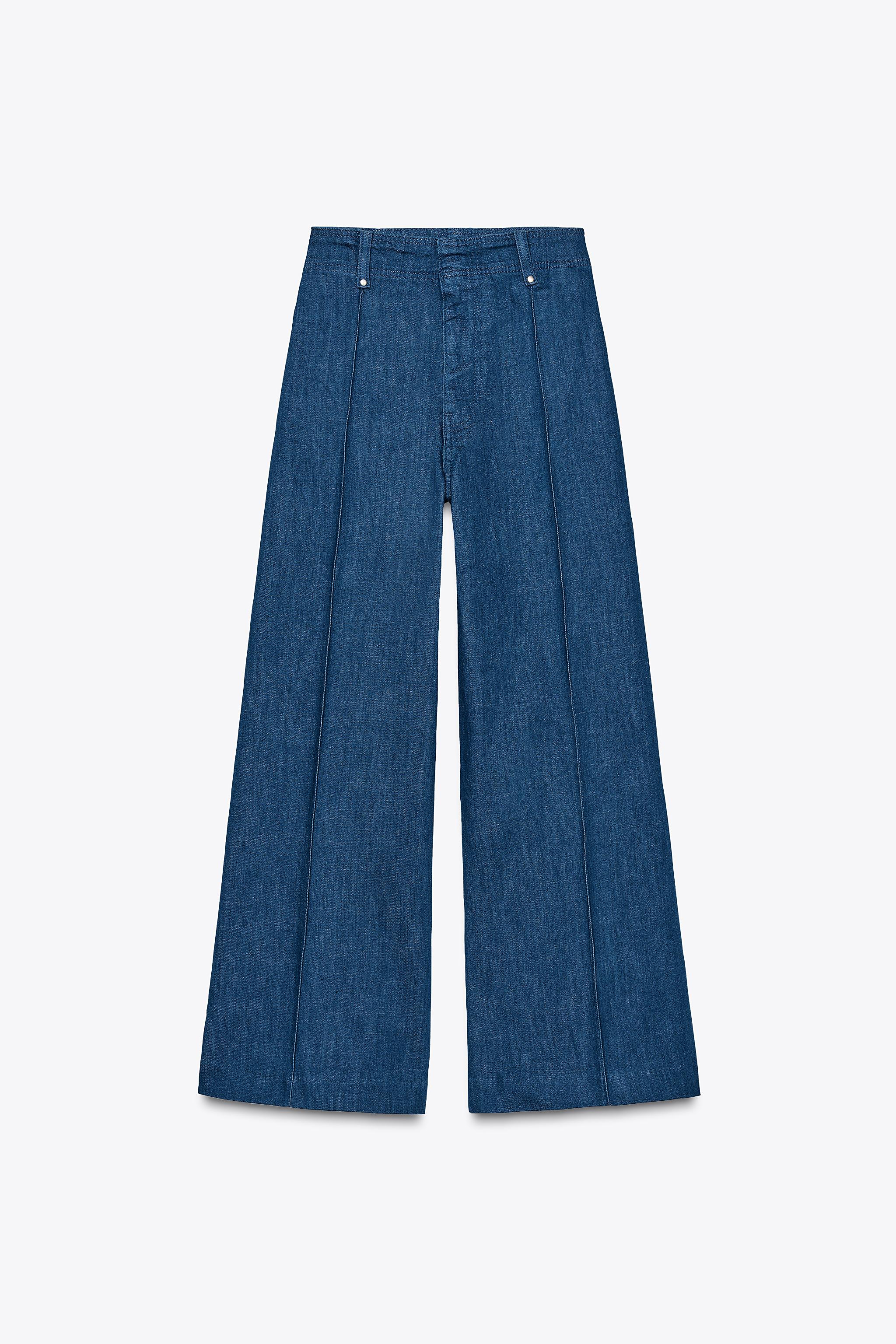 ZW COLLECTION HIGH WAIST WIDE LEG JEANS