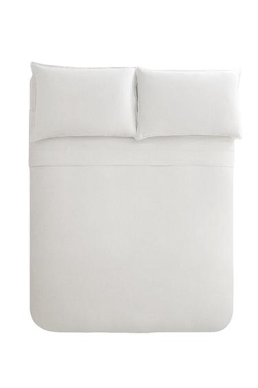 FUNDA DUVET LINO LAVADO (160 GxM²) - Blanco de Zara