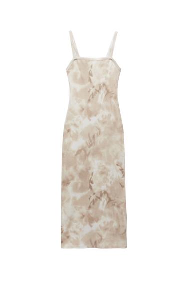 TIE DYE FITTED DRESS