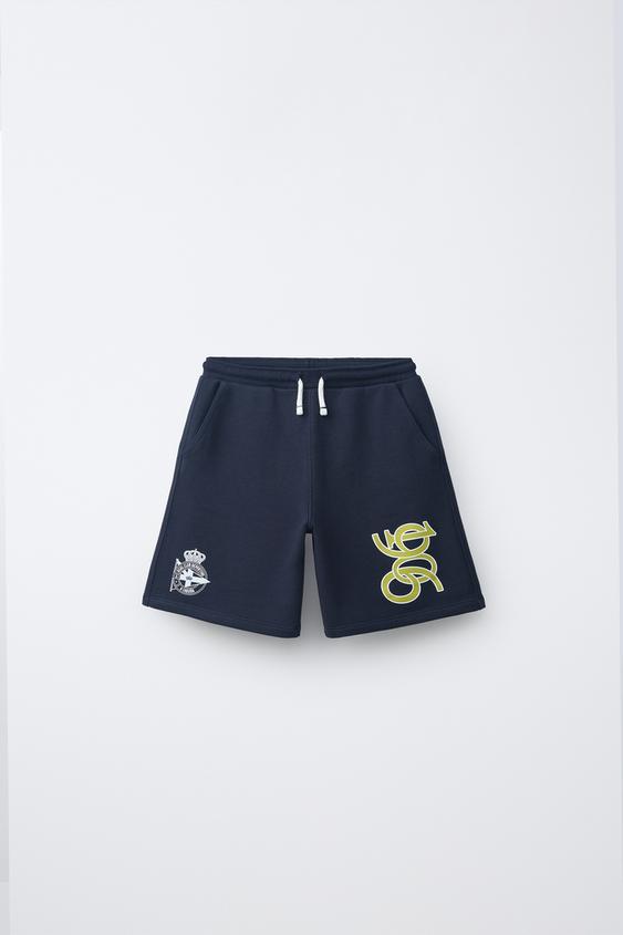 RC DEPORTIVO DE A CORUÑA BERMUDA SHORTS - Navy blue by Zara - Image 0