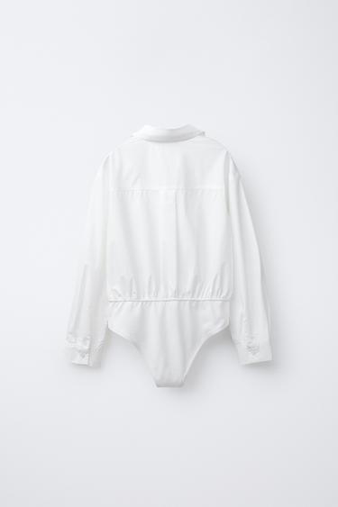 CHEMISE BODY - Blanc de Zara - Image 1