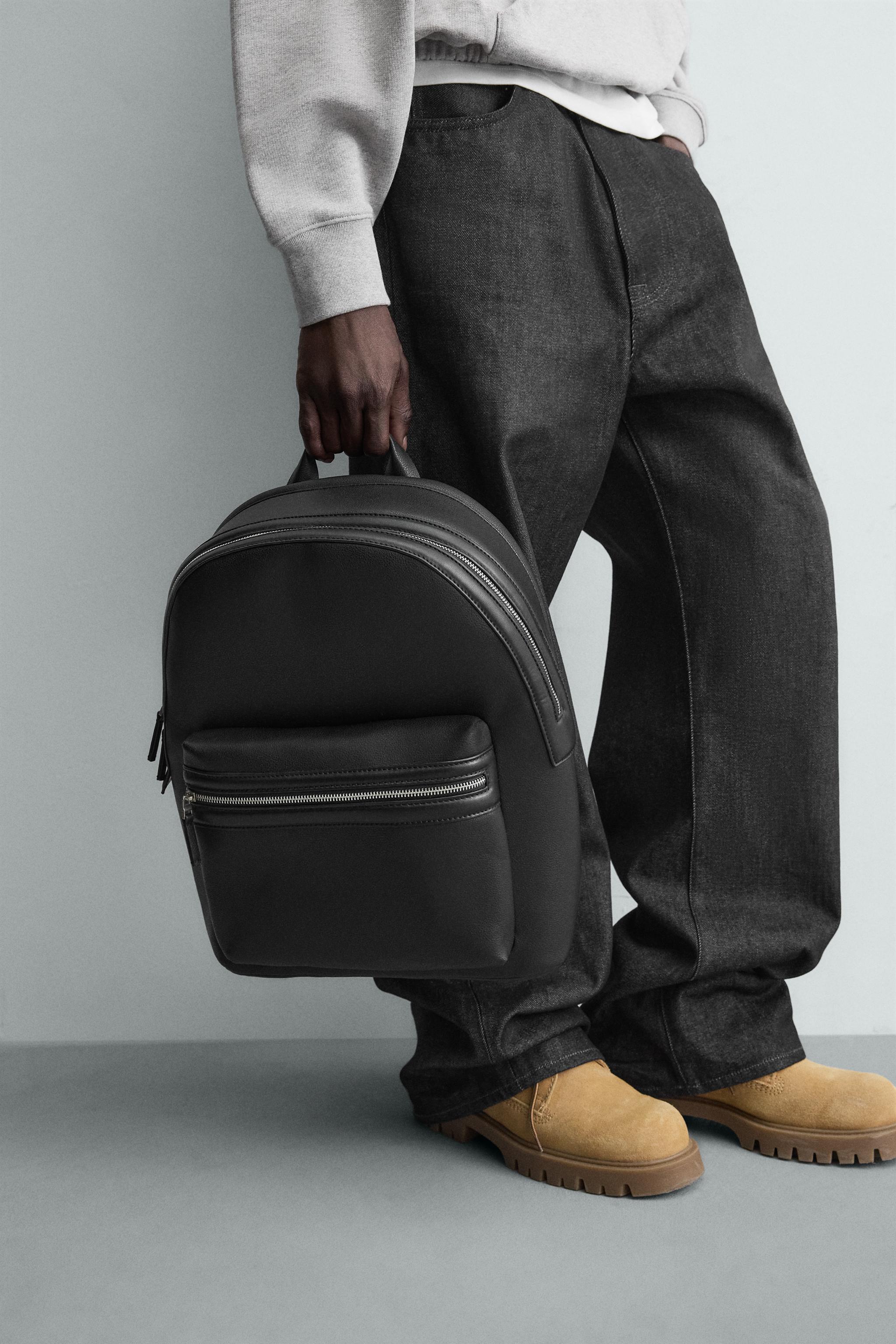 テクスチャーバックパック - ブラック | ZARA Japan / 日本