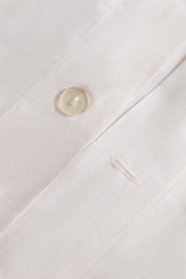 MARBLE PRINT DUVET COVER - Oyster-white by Zara - Image 3