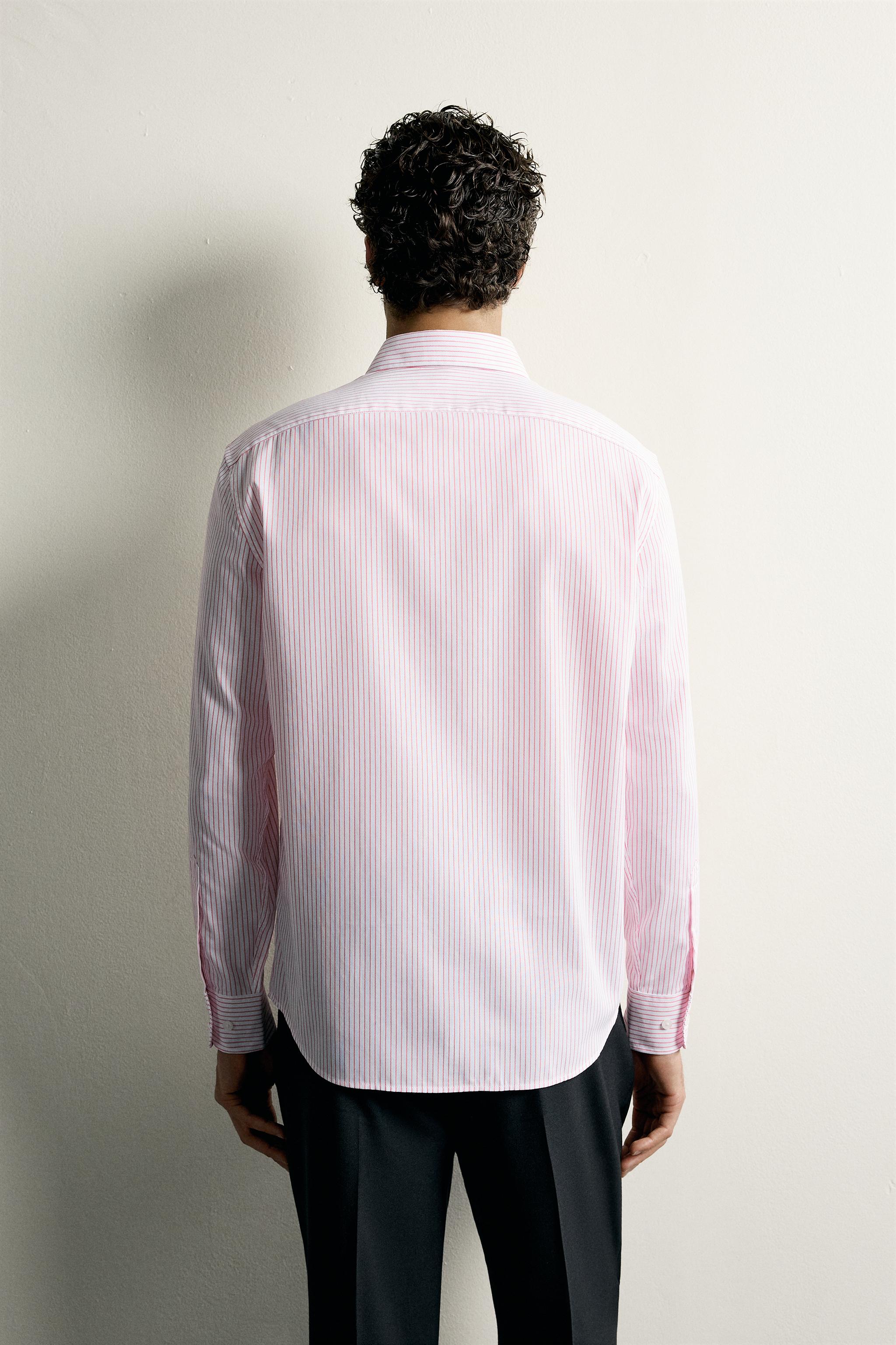 CHEMISE COUPE REGULAR STRUCTURÉE