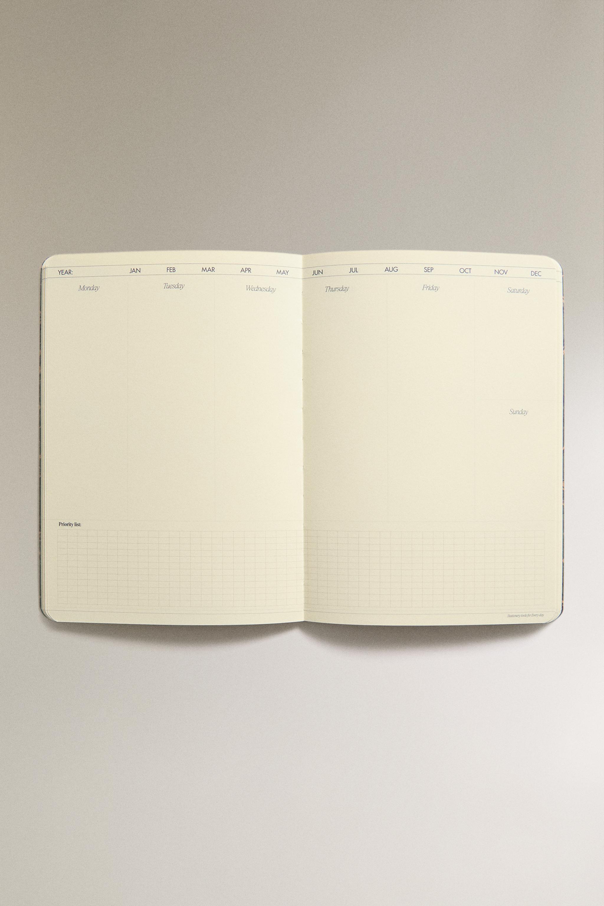 WEEKLY AND MONTHLY PLANNER PACK (PACK OF 2) — Green