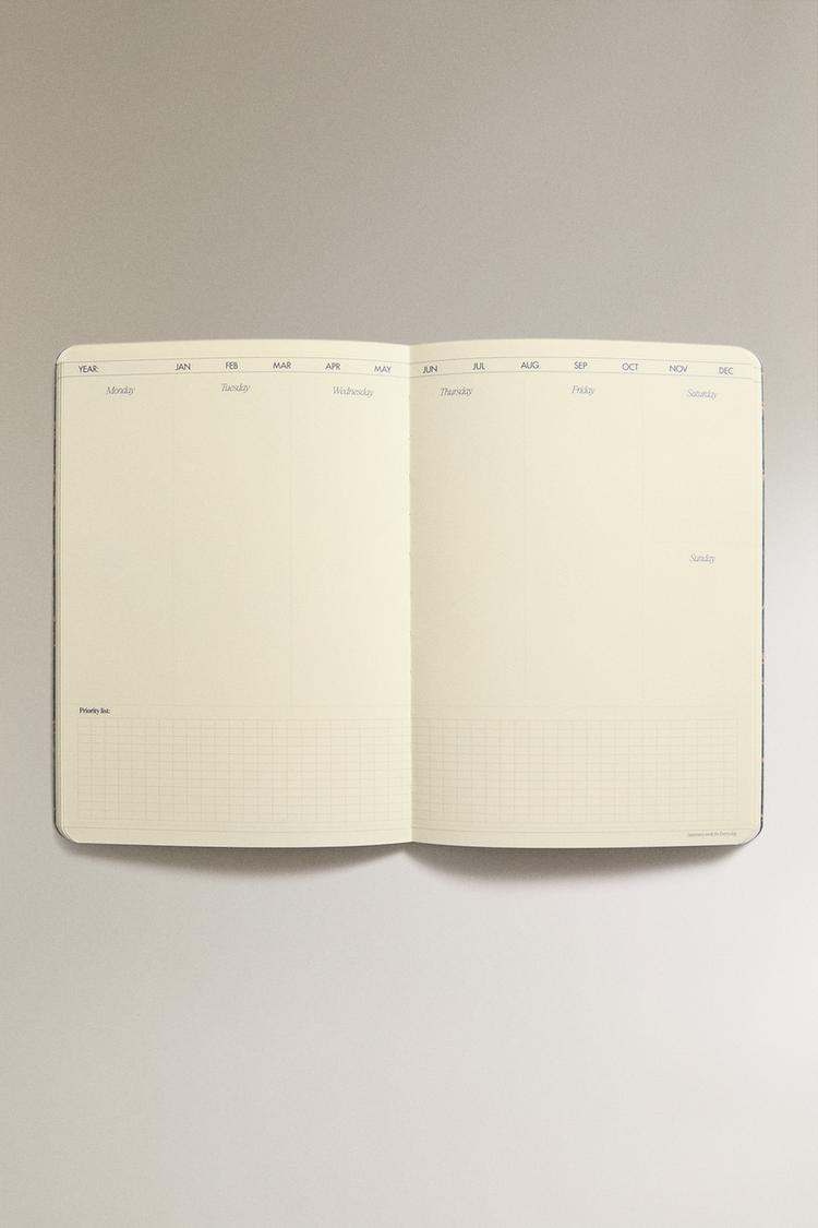 WEEKLY AND MONTHLY PLANNER SET (PACK OF 2) — Green