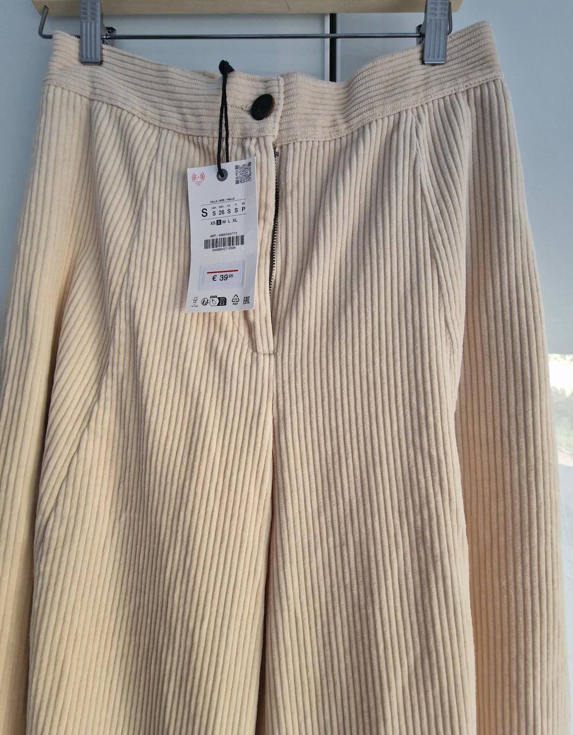 PANTALÓN BARREL PANA ZW COLLECTION - Image 5
