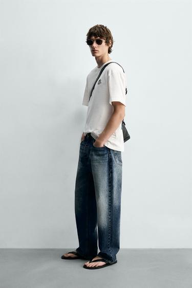 T-SHIRT IMPRIMÉS CÉRAMIQUE - Blanc de Zara - Image 3