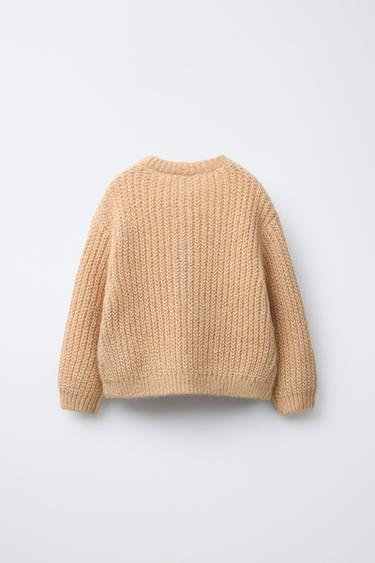 GILET EN MAILLE ET POCHES EN DENTELLE - Bis de Zara - Image 1