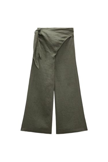 LINEN PAREO PANTS