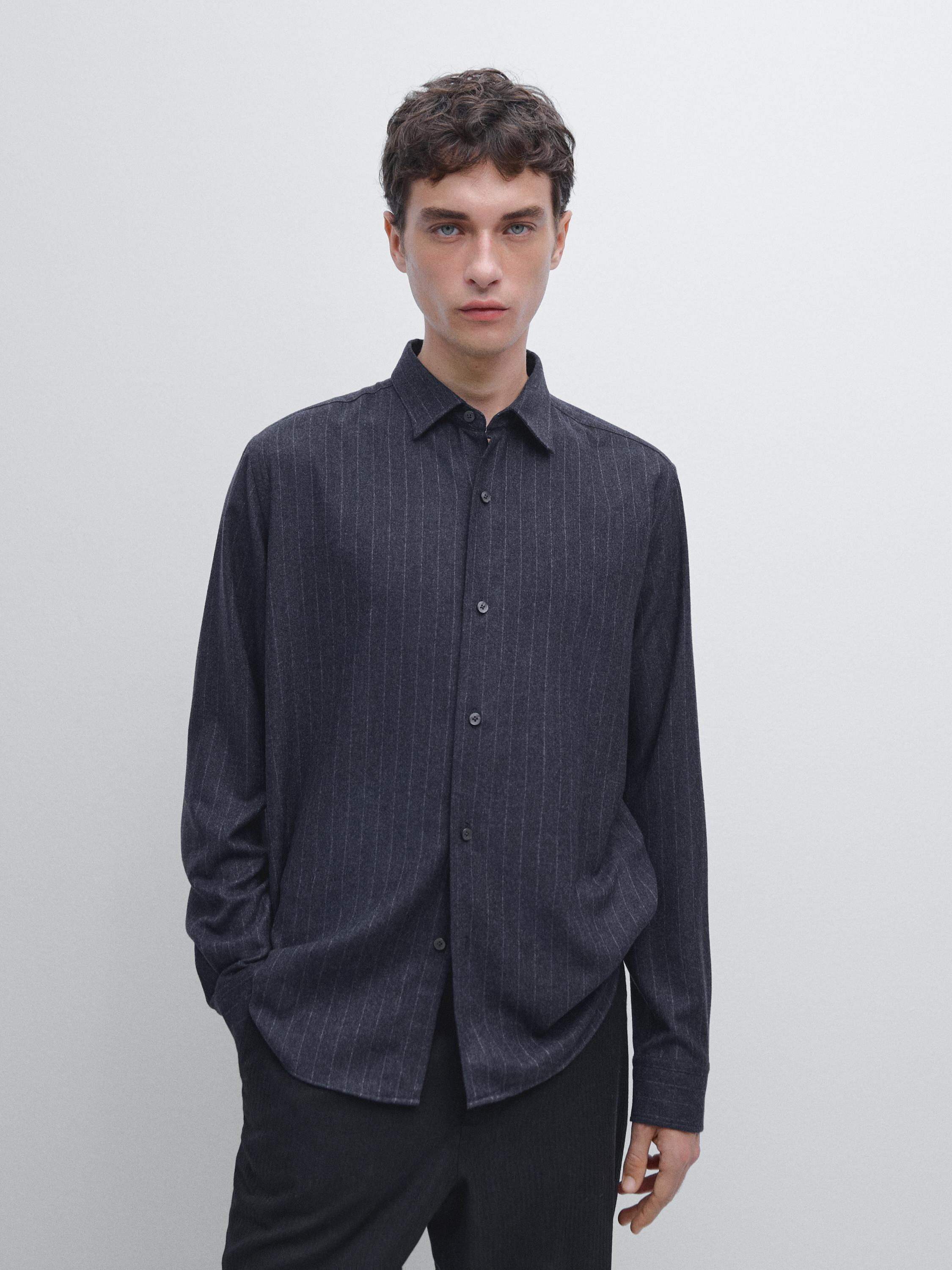 Chemise à rayures tennis regular fit