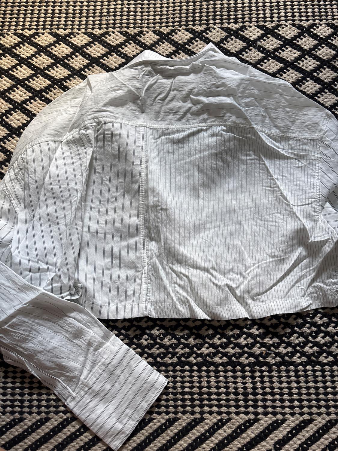 CROPPED STRIPED SHIRT - Image 3