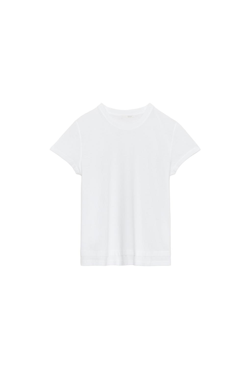 DOUBLE EFFECT SHORT SLEEVE T-SHIRT - image 3