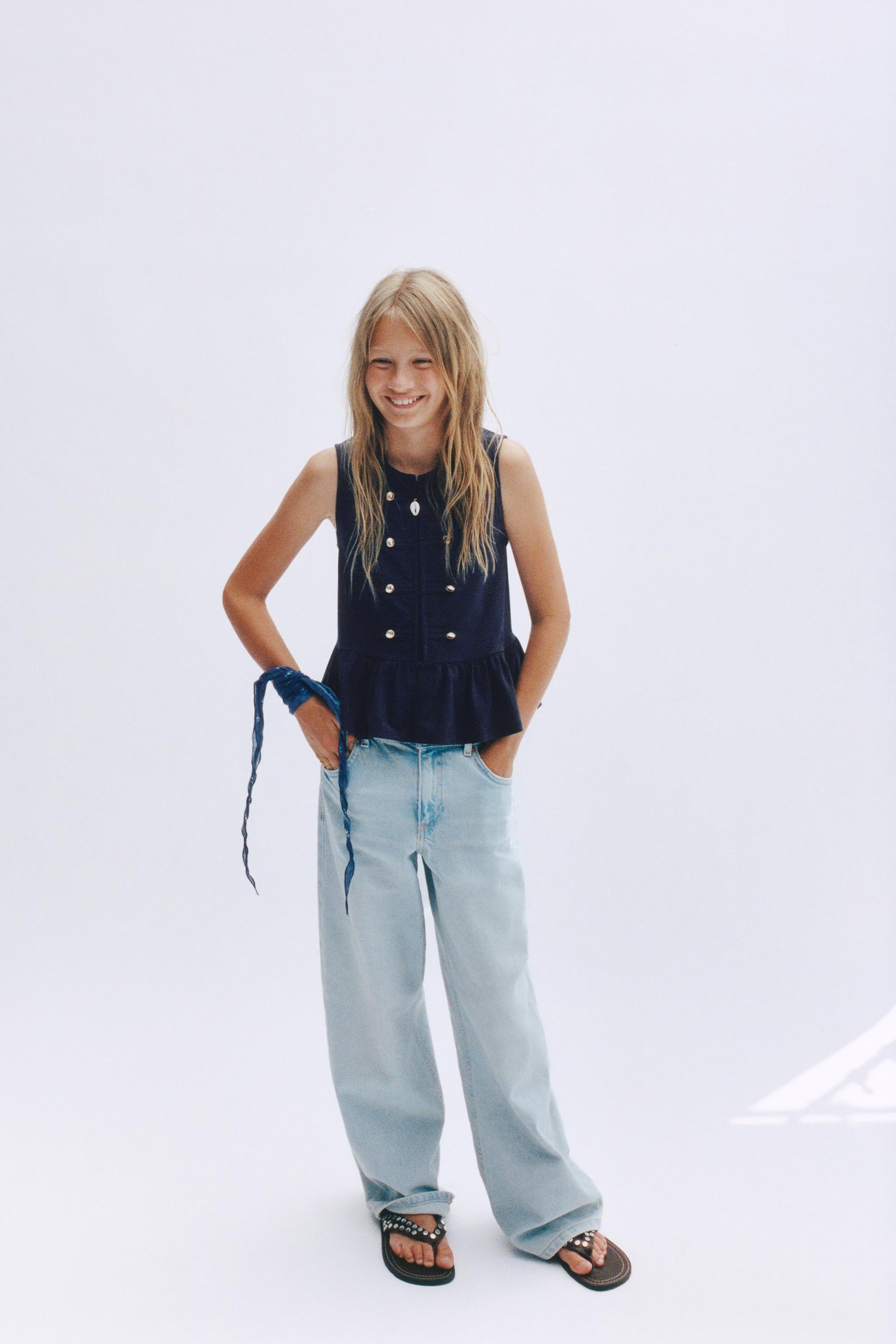 Детские футболки Zara FROG FASTENING T-SHIRT — фото 6