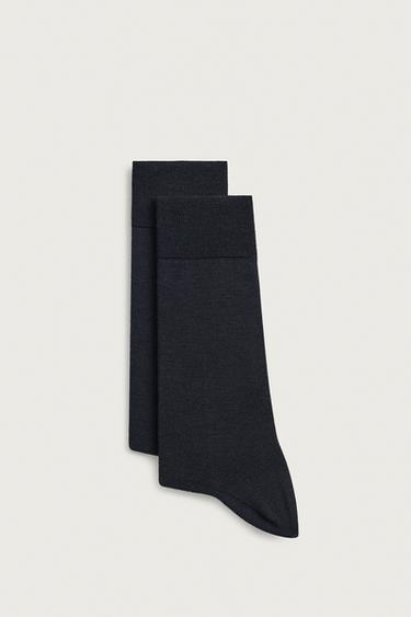 2-PACK LIGHTWEIGHT SOCKS — Navy blue 2