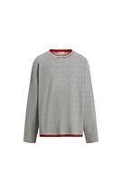 FERMUARLI YAKALI PAMUKLU KAZAK - Görsel 2