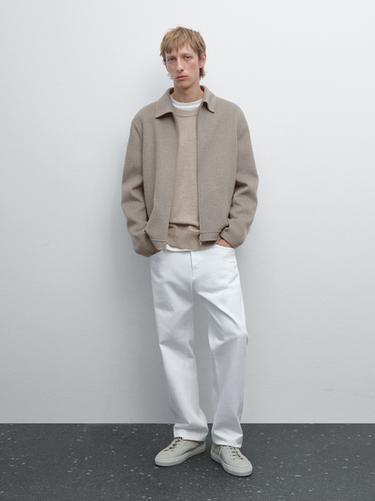 Blouson laine double fermeture Éclair - 771 de Zara - Image 0