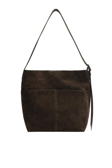 Bolsa tote de cuero