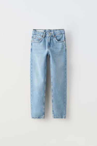 ДЖИНСЫ LOOSE FIT — ГОЛУБОЙ от Zara — изображение 0