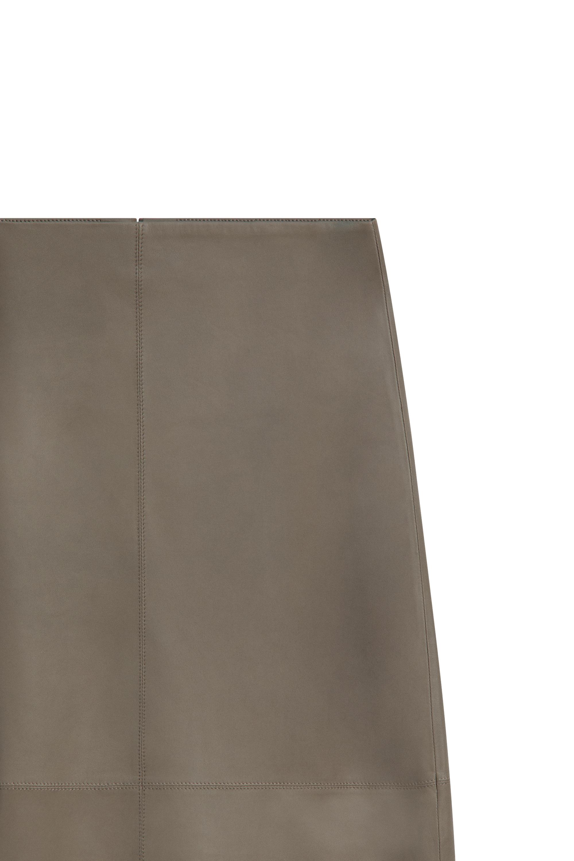 Midi pencil leather skirt - LIMITED EDITION