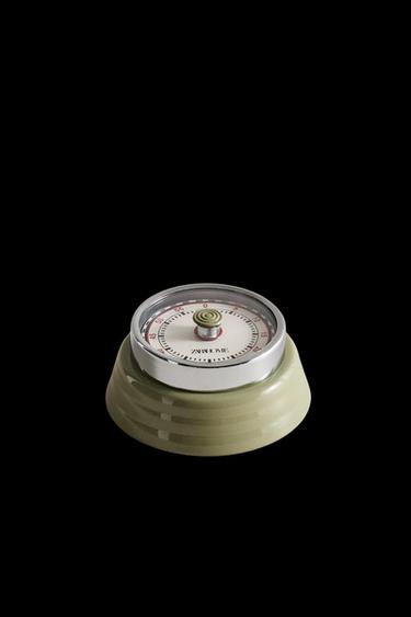 Zara RETRO KITCHEN TIMER - Gray green - Image 0