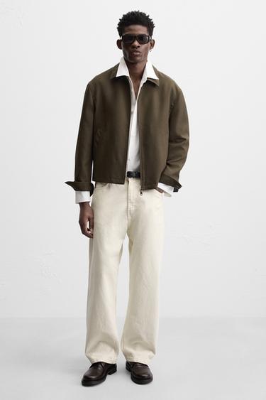 DRESS LEATHER SHOES - Brown by Zara - Image 0