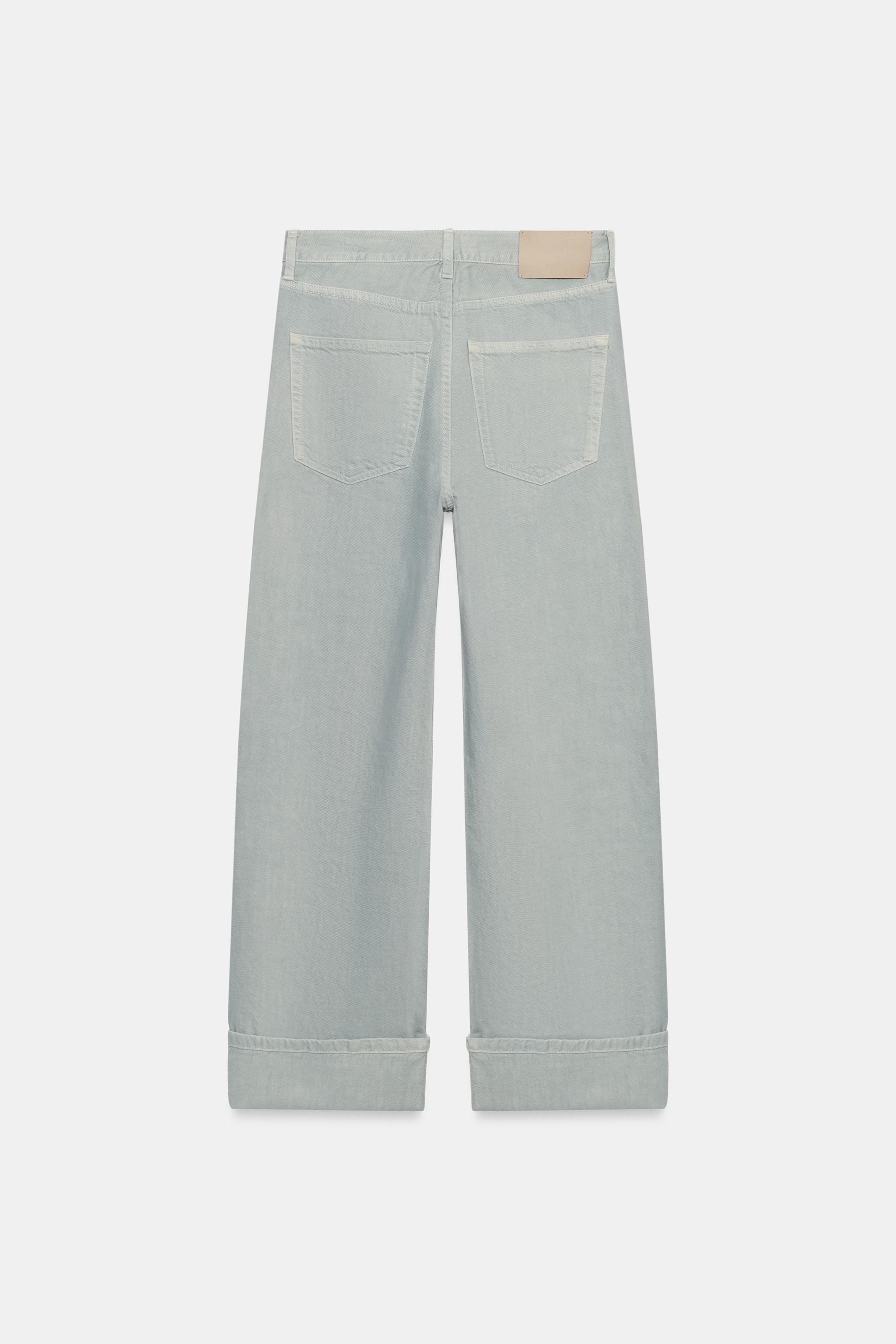 ZW COLLECTION BAGGY ORTA BEL JEAN - Görsel 5