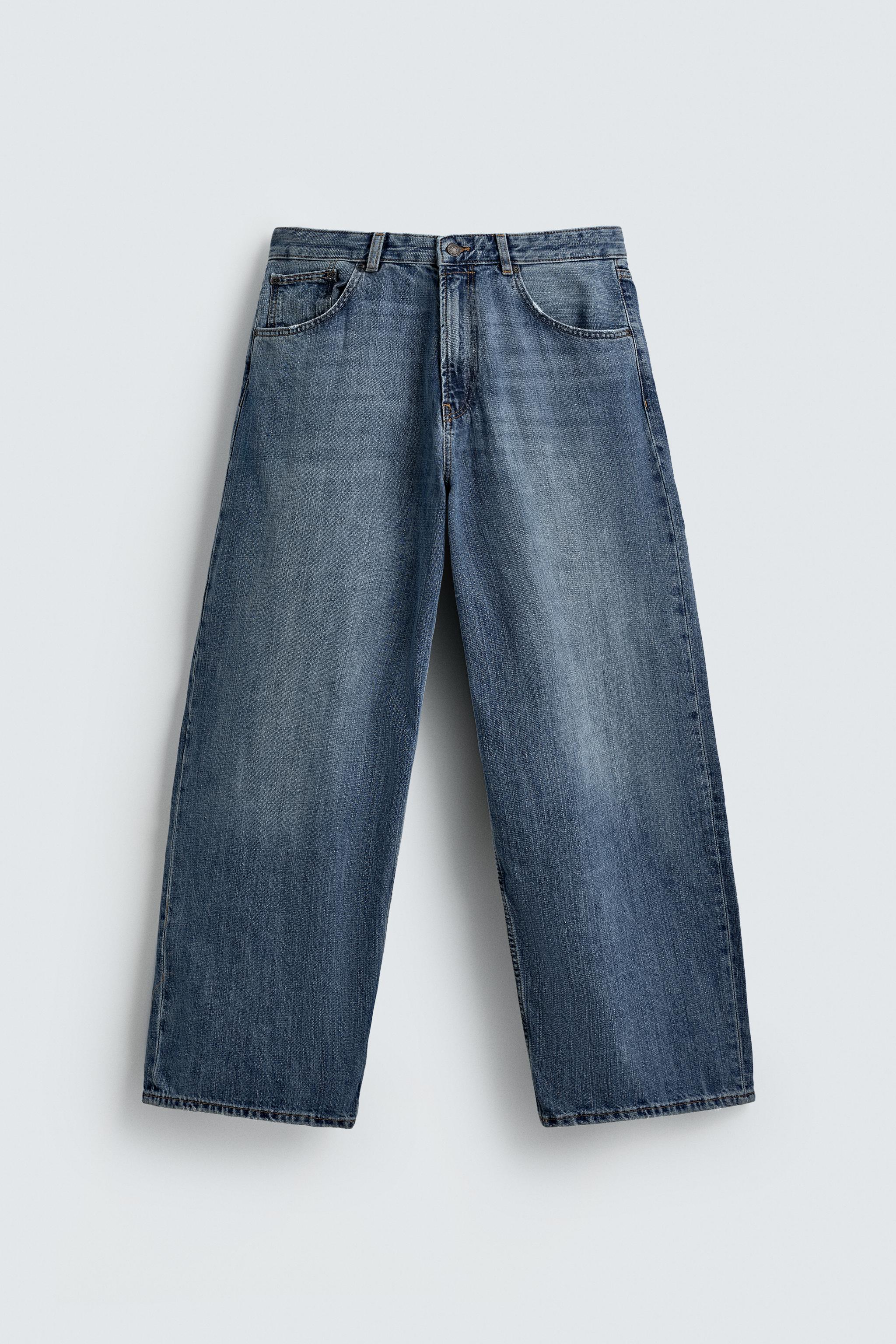 RIPPED BAGGY FIT JEANS