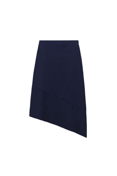 MIDI ASYMMETRIC SKIRT