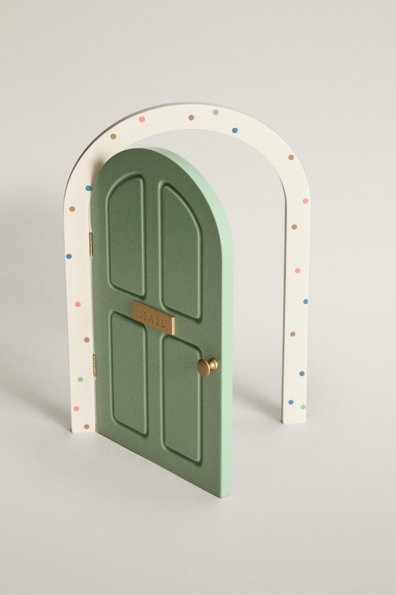 LARGE KIDS' MINI DOOR — Light green