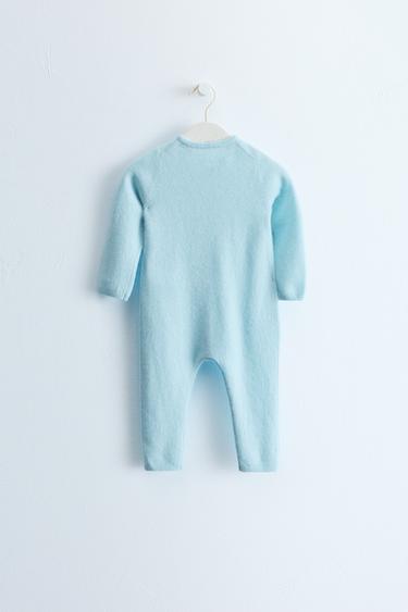 ZARA TIMELESS - 100% CASHMERE JUMPSUIT — Sky blue 2