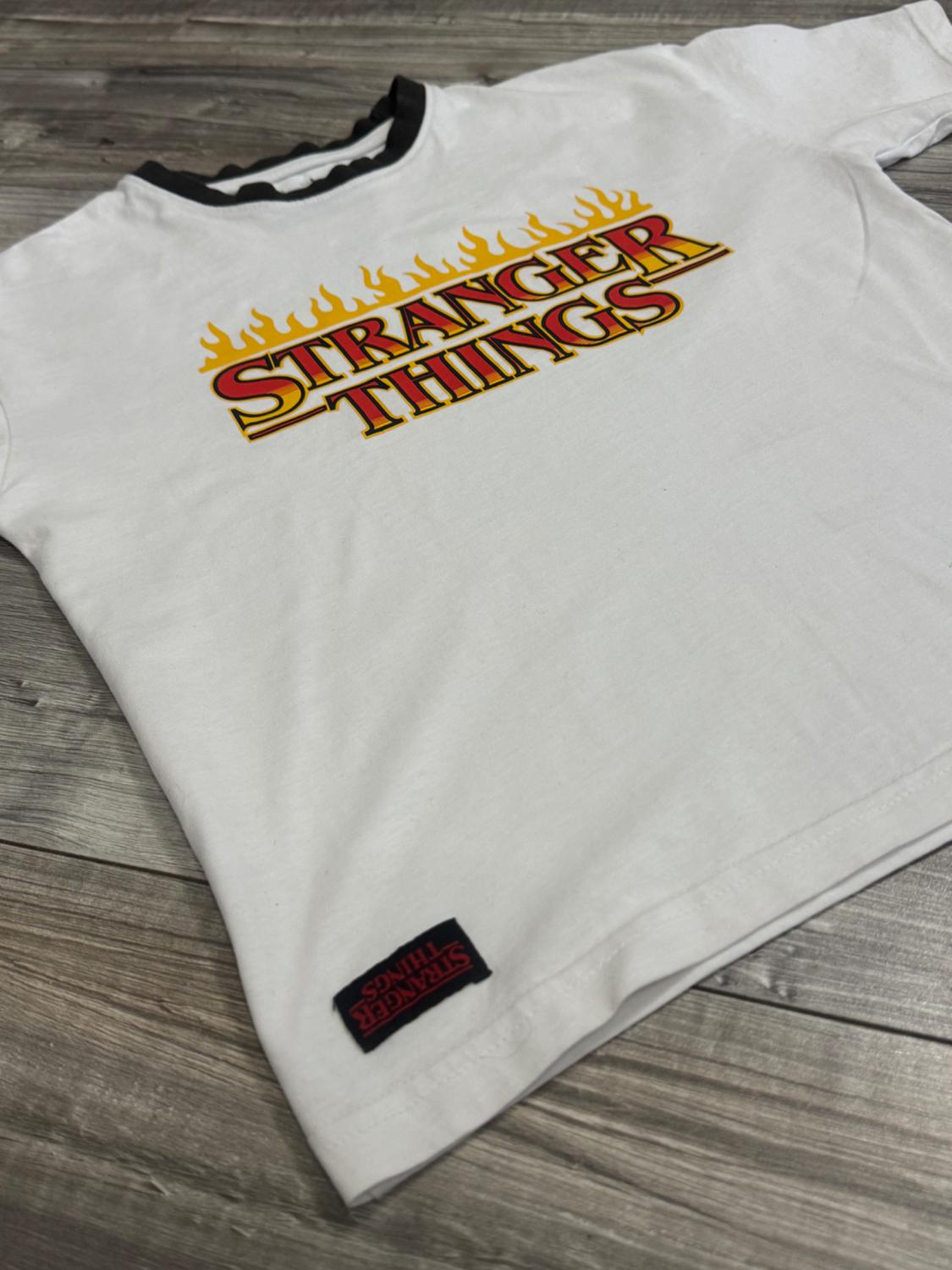 EMBOSSED STRANGER THINGS TM © NETFLIX T-SHIRT - Image 2