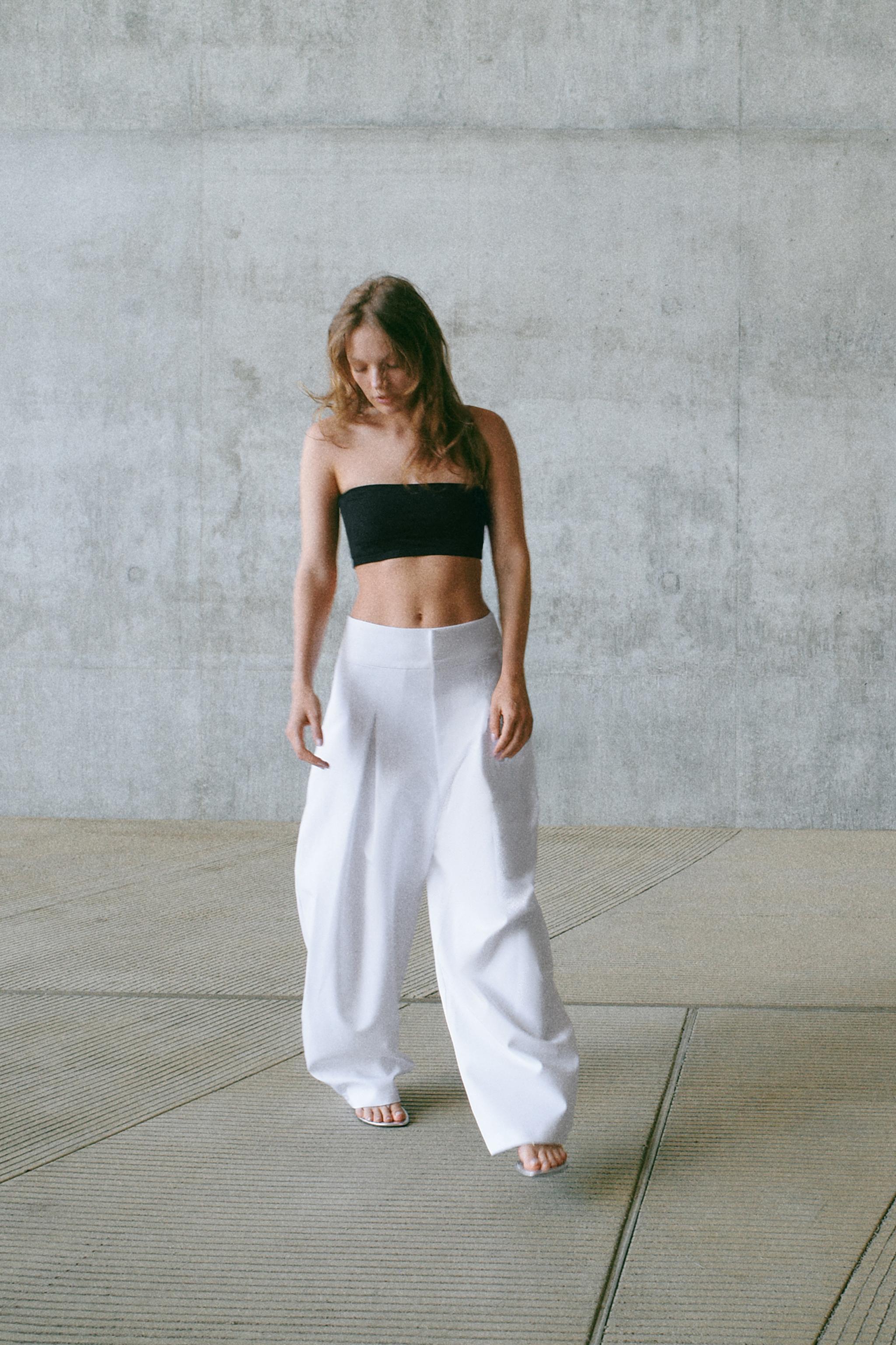 Zara Balon Pilili Pantolon görsel 5