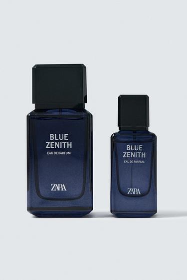 BLUE ZENITH EDP SET 100 ML (3.4 FL.OZ) +30 ML (1.0 FL. OZ) - TINTED LEATHER by Zara