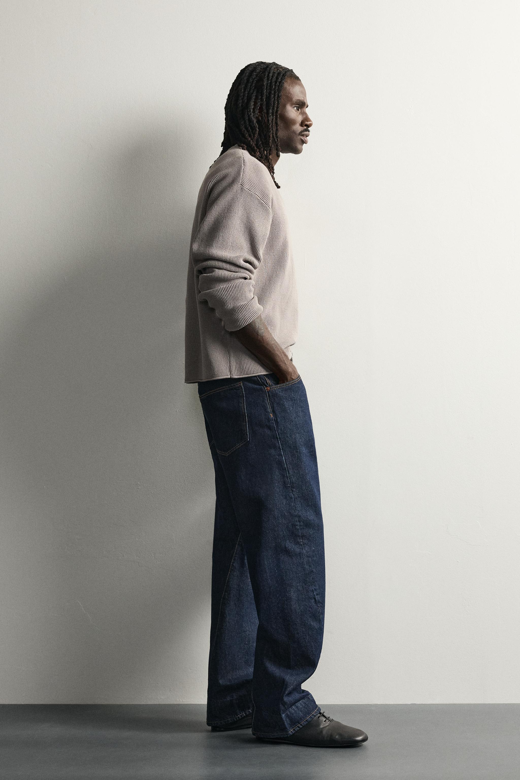 WAFFLE TEXTURE JUMPER