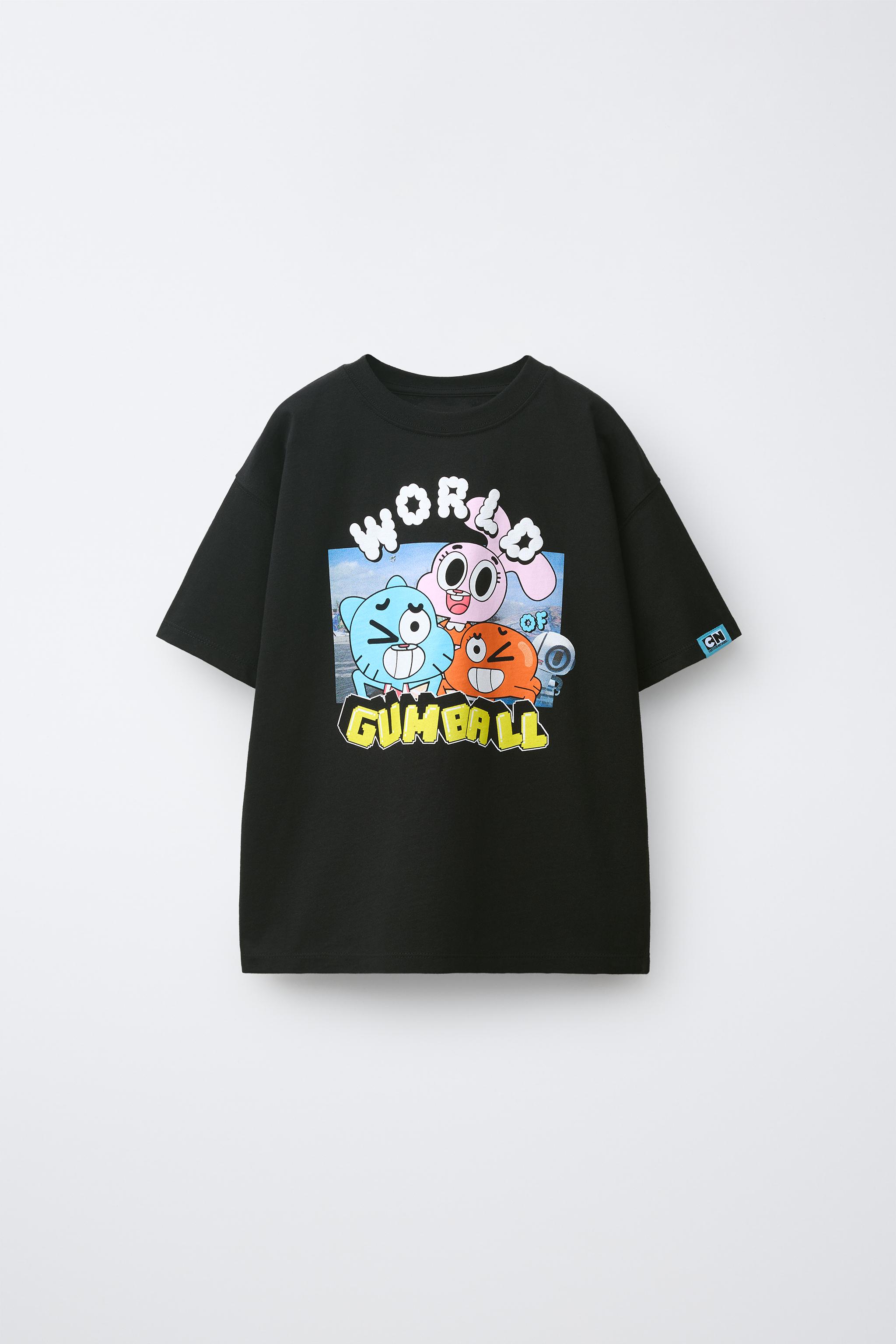 Детские футболки Zara GUMBALL CARTOON NETWORK™ PRINTED T-SHIRT