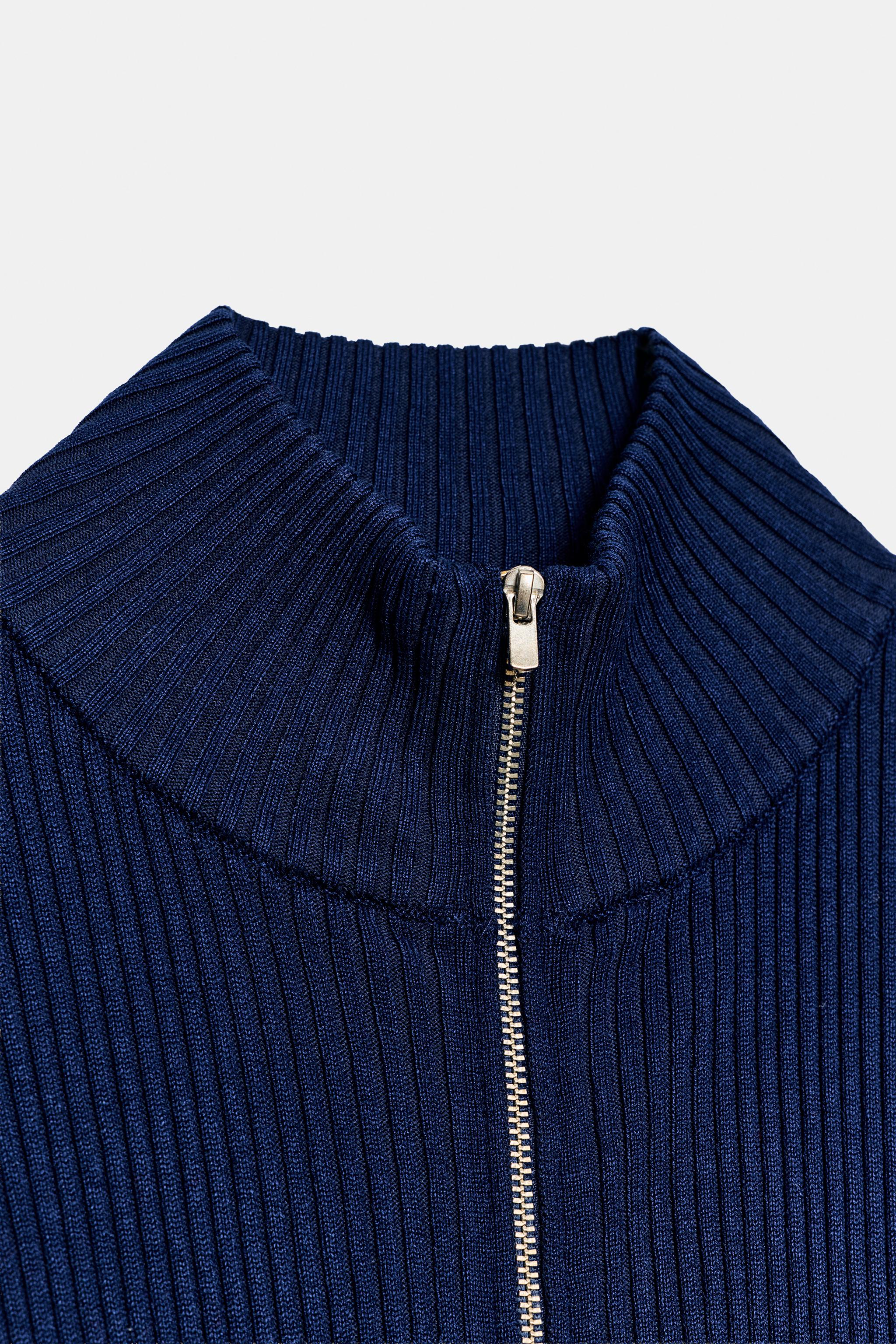 RIB KNIT CARDIGAN