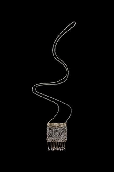 BOLSO MINI COMBINADO - Oro / Plata de Zara - Imagen 0