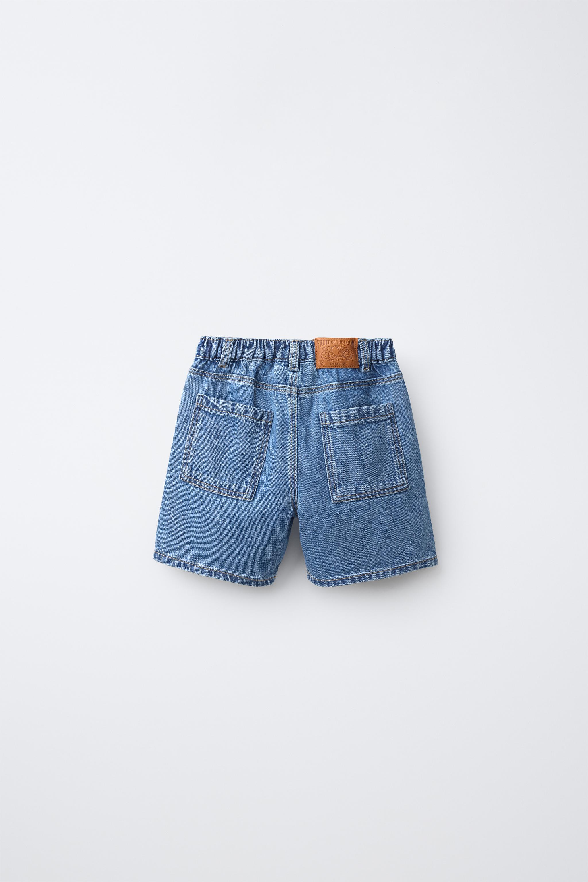 BERMUDA EN JEAN FRUIT OF THE LOOM™
