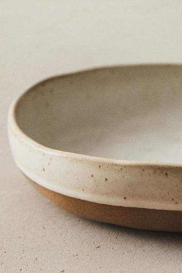BOWL WITH RAISED DESIGN - Oyster-white by Zara - Image 5