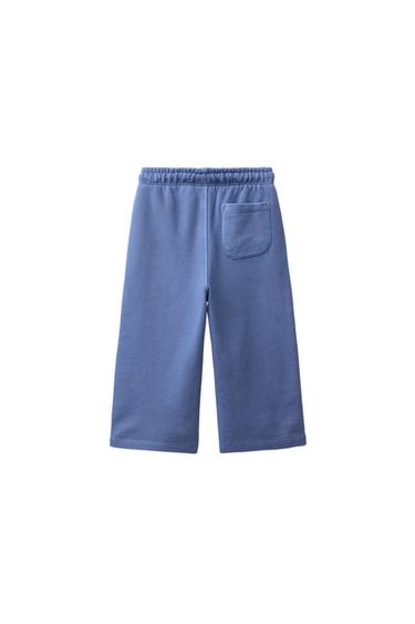BALLOON FLEECE PANTS — Bluish 2